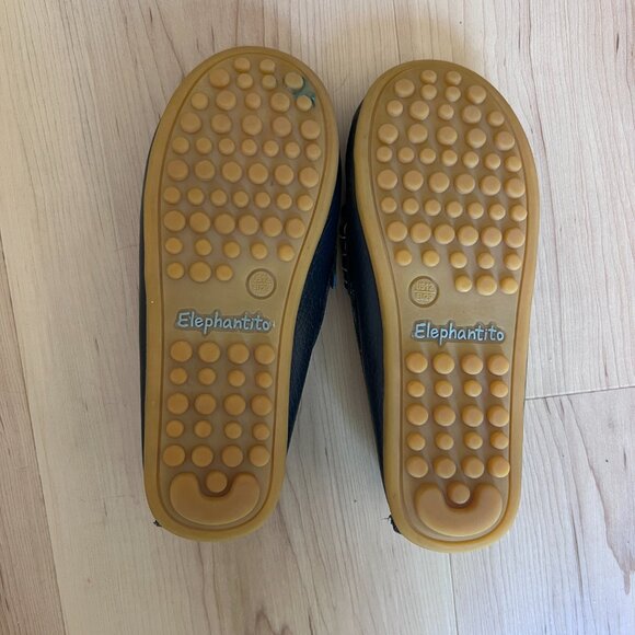 Elephantito Boys Moccasin Loafer Shoe Navy Blue Size Euro 29 US 11.5 - Picture 5 of 8